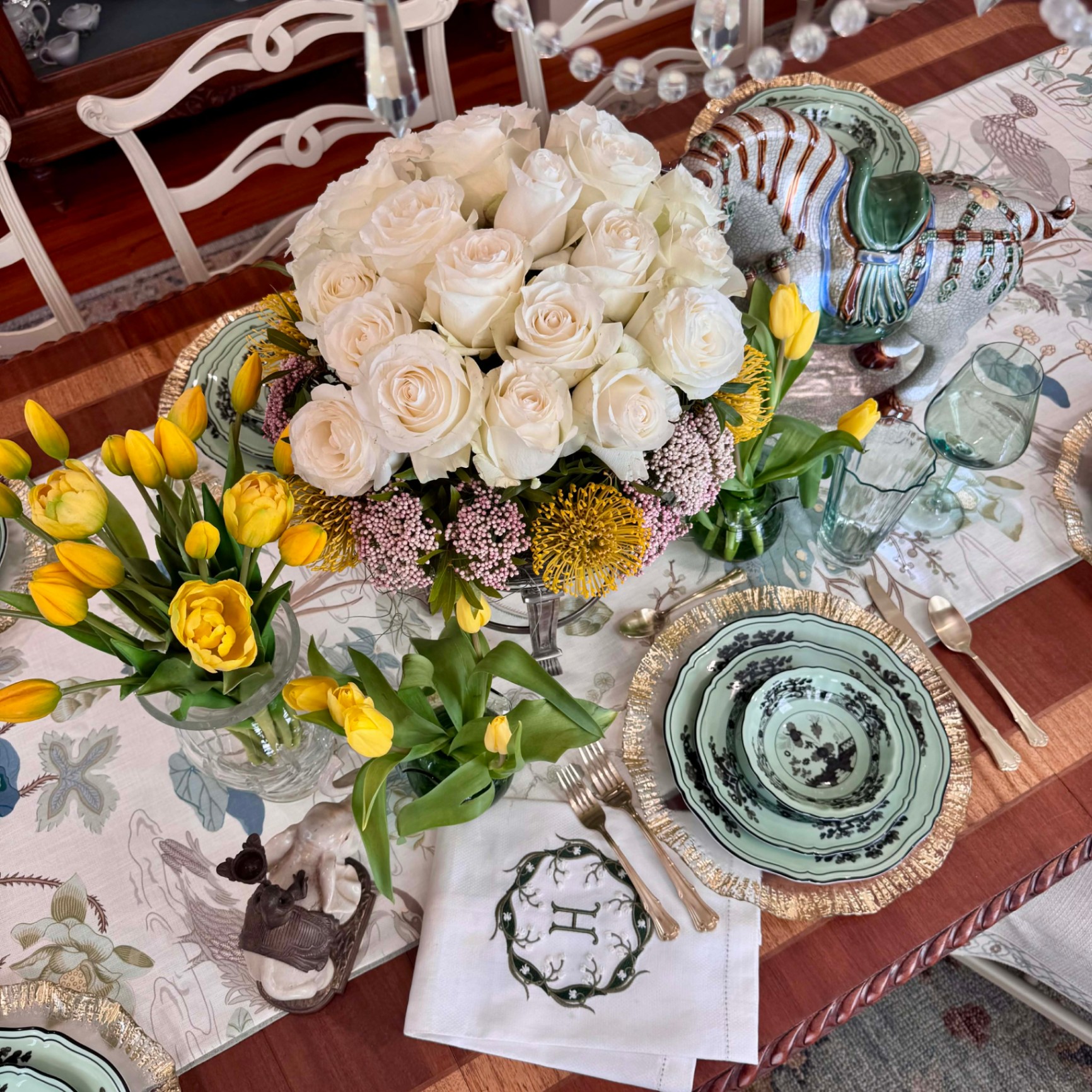 A Spring Tablescape