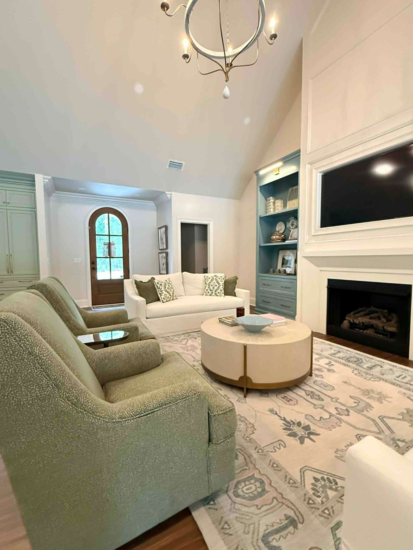 The Vaulted Living Room