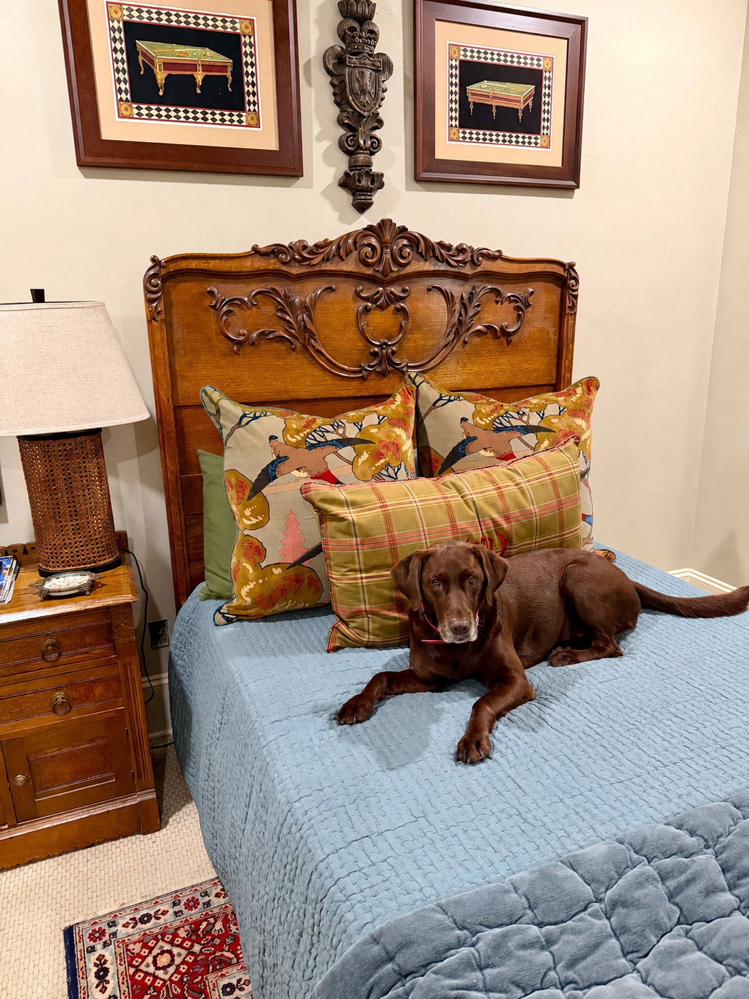 The Carved Headboard