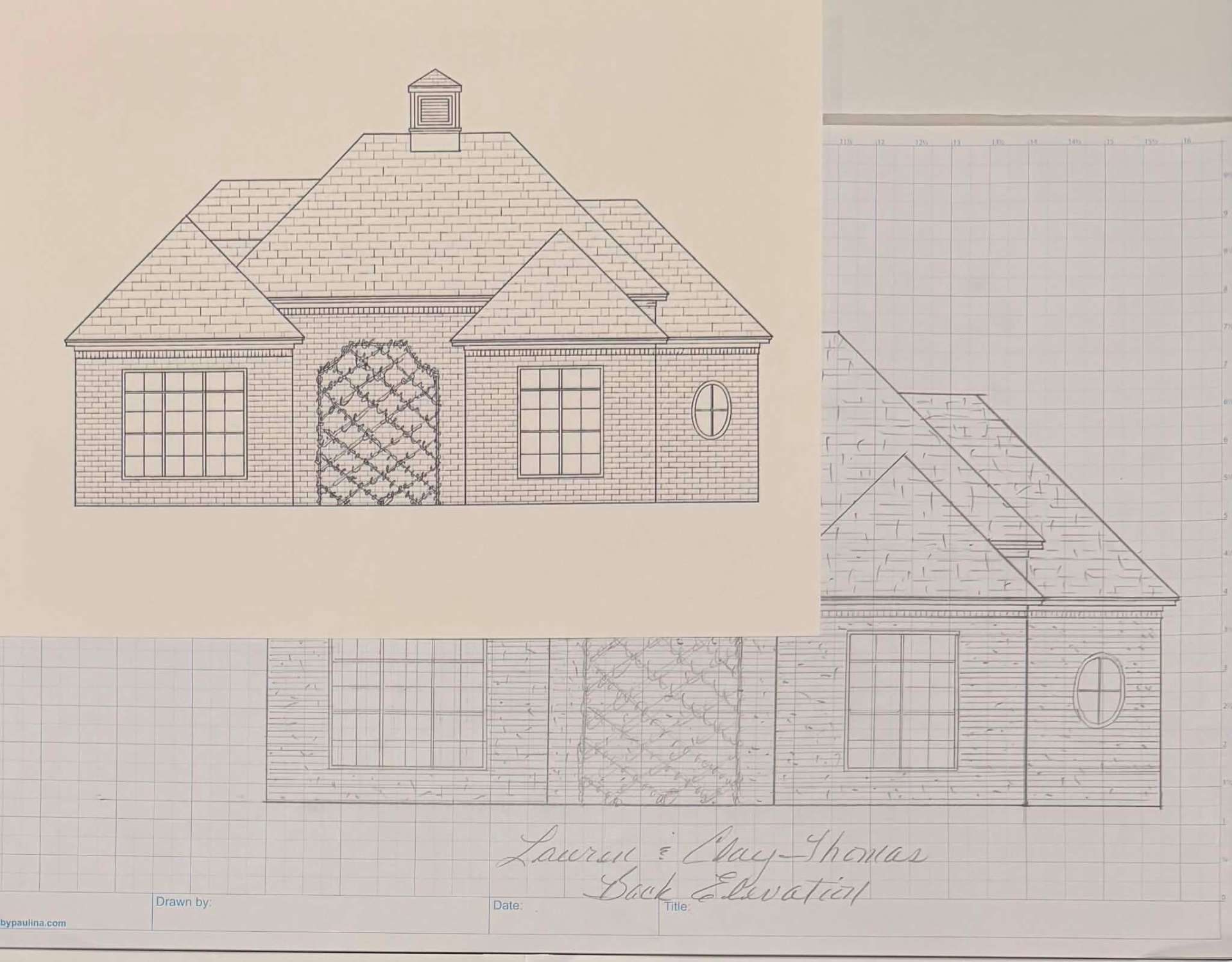 Back Elevation Detail
